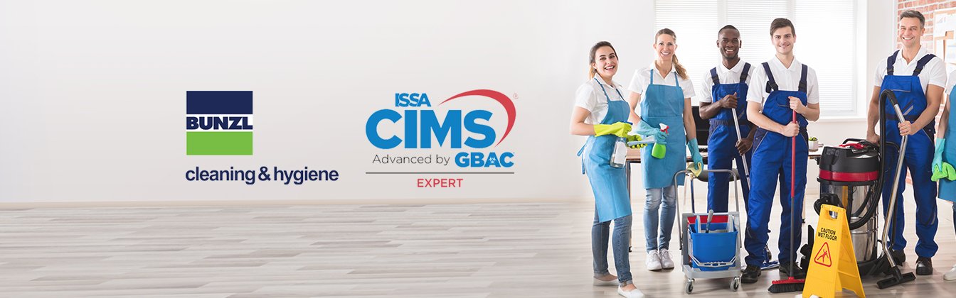 Bunzl Cleaning & Hygiene Raises Bar with CIMS Expert Certification